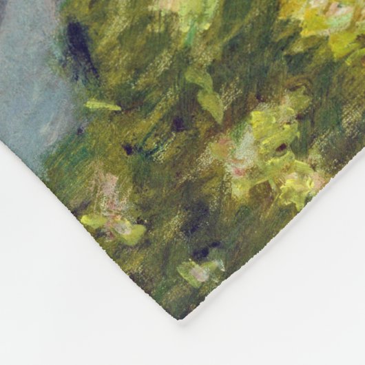 Springtime, Monet Fleecedecke (Ecke)