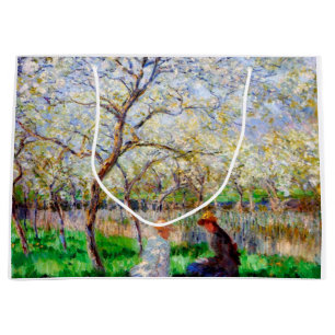 Springtime, Monet Große Geschenktüte
