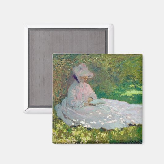 Springtime, Monet Magnet (Vorderseite/Rückseite)
