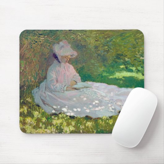 Springtime, Monet Mousepad (Mit Mouse)