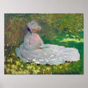 Springtime, Monet Poster