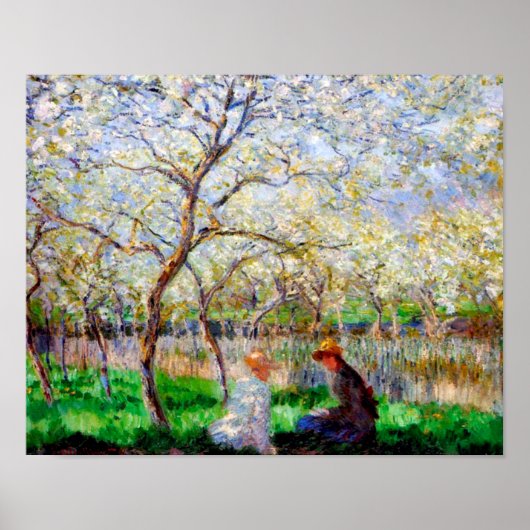 Springtime, Monet Poster (Vorne)