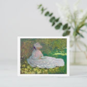 Springtime, Monet Postkarte (Stehend Vorderseite)