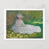Springtime, Monet Postkarte (Vorderseite)