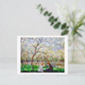 Springtime, Monet Postkarte (Stehend Vorderseite)