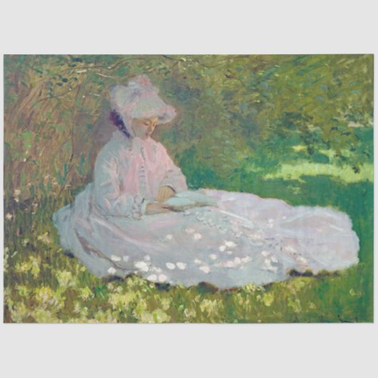 Springtime, Monet Seidenpapier (Vorderseite)