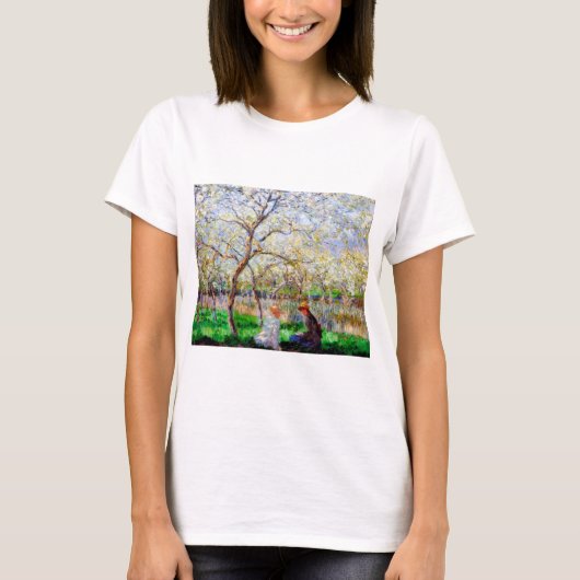 Springtime, Monet T-Shirt (Vorderseite)