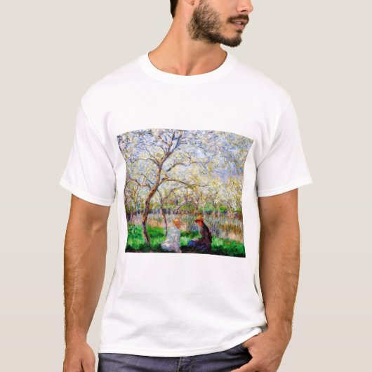 Springtime, Monet T-Shirt (Vorderseite)