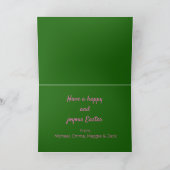 Springtime Oster Feiertagskarte (Innenseite)