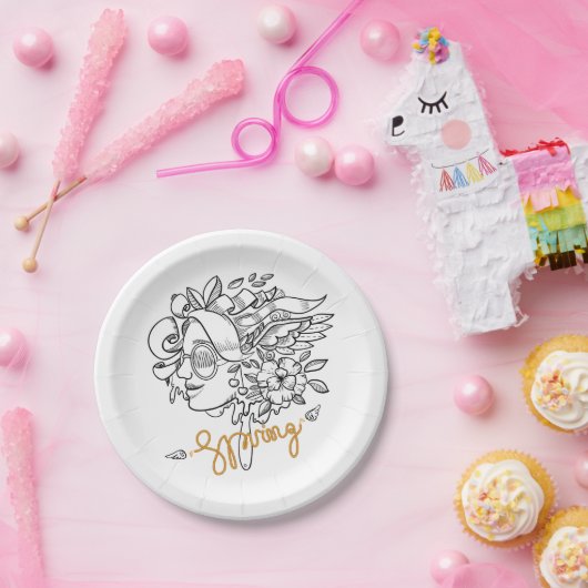 Springtime Pappteller (Party)