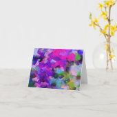 Springtime Party...... Karte (Gelbe Blume)