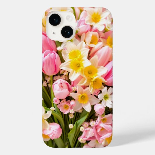 Springtime Pastel Bouquet Case-Mate iPhone Hülle (Rückseite)