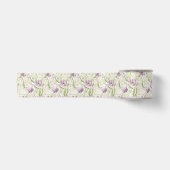 Springtime Pastell floral Muster Satinband (Vorderseite)