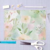 Springtime Pastell Watercolor Seidenpapier (Handwerk)