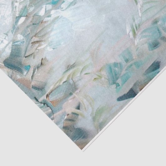 Springtime Peacock Seidenpapier (Ausschnitt)