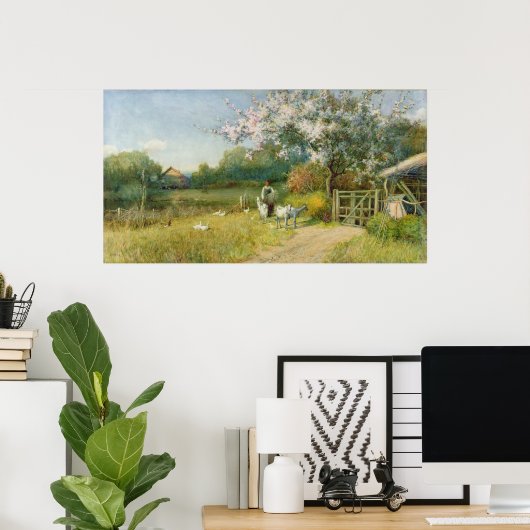 Springtime Poster (Heimbüro)