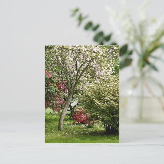 Springtime Postkarte (Stehend Vorderseite)