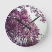Springtime Runde Wanduhr (Vorderseite)