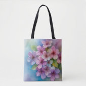 Springtime Sakura Bloom Tote Bag Tasche (Vorderseite)