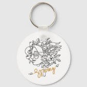 Springtime Schlüsselanhänger (Rückseite)