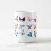 Springtime-Schmetterlinge Kaffeetasse (Mittel)