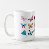 Springtime-Schmetterlinge Kaffeetasse (Links)