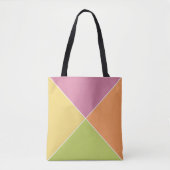 Springtime Sherbet-Raute Tasche (Vorderseite)