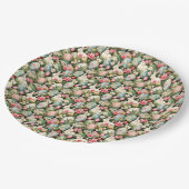 Springtime Soiree Ostermuster Pappteller (Schrägansicht)