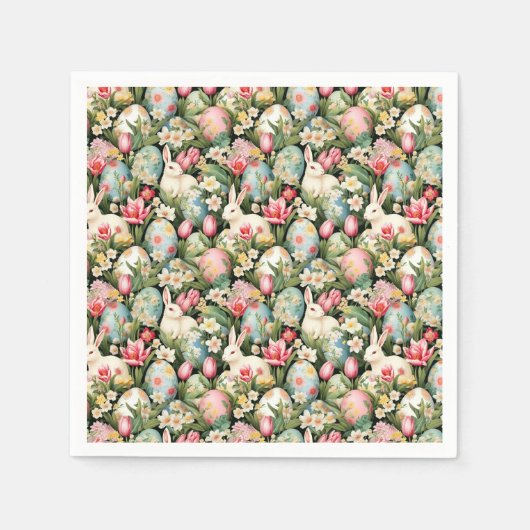 Springtime Soiree Ostermuster Serviette (Vorderseite)
