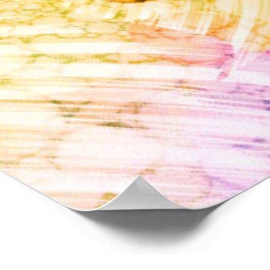 Springtime Spiral Poster (Ecke)