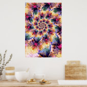 Springtime Spiral Poster (Küche)