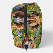 Springtime Staffordshire Bull Terrier Puppy, Waschbeutel (Rechts)