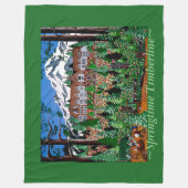 ~Springtime Timberline Fleece Blanket~ (Vorderseite)