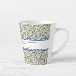 Springtime Toile Milchtasse