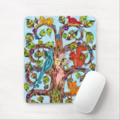 Springtime Tree of Life Mousepad (Mit Mouse)