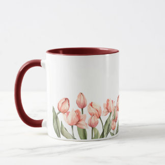 Springtime Tulip Coffee Tasse