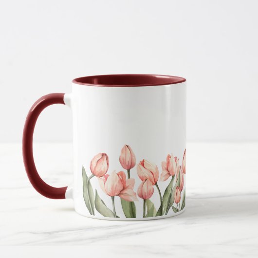 Springtime Tulip Coffee Tasse (Links)