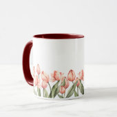 Springtime Tulip Coffee Tasse (Vorderseite Links)