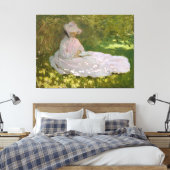 Springtime von Claude Monet Leinwanddruck (Insitu (Schlafzimmer))