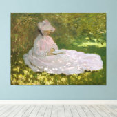 Springtime von Claude Monet Leinwanddruck (Insitu (Holzboden))