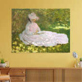 Springtime von Claude Monet Leinwanddruck (Insitu (Wohnzimmer))