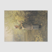 Springtime von Daniel Ridgway Knight Seidenpapier (Vorderseite)