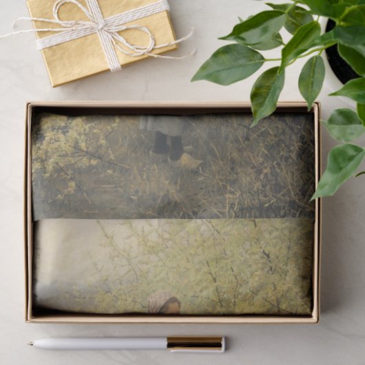 Springtime von Daniel Ridgway Knight Seidenpapier (Geschenk)