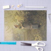 Springtime von Daniel Ridgway Knight Seidenpapier (Handwerk)