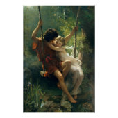 Springtime von Pierre Auguste Cot Poster (Vorderseite)