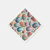 Springtime Wasserfarbe Ostereier Napkins Serviette (Ecke)