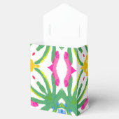 Springtime Watercolor-Bevorzugungsbox Geschenkschachtel (Geöffnet)