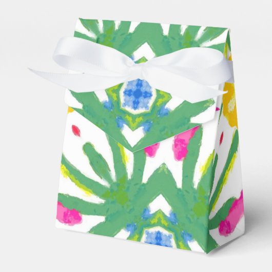 Springtime Watercolor-Bevorzugungsbox Geschenkschachtel (Vorderseite)