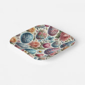 Springtime Watercolor Ostereier Teller (Gewinkelt)