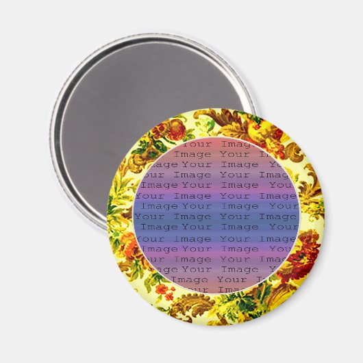 Springtime Wedding Magnet (Vorderseite/Rückseite)